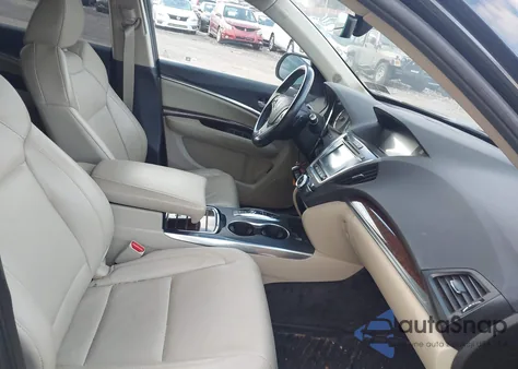2019 Acura Mdx Standard z USA, uszkodzony, nr VIN 5J8YD4H38KL004930